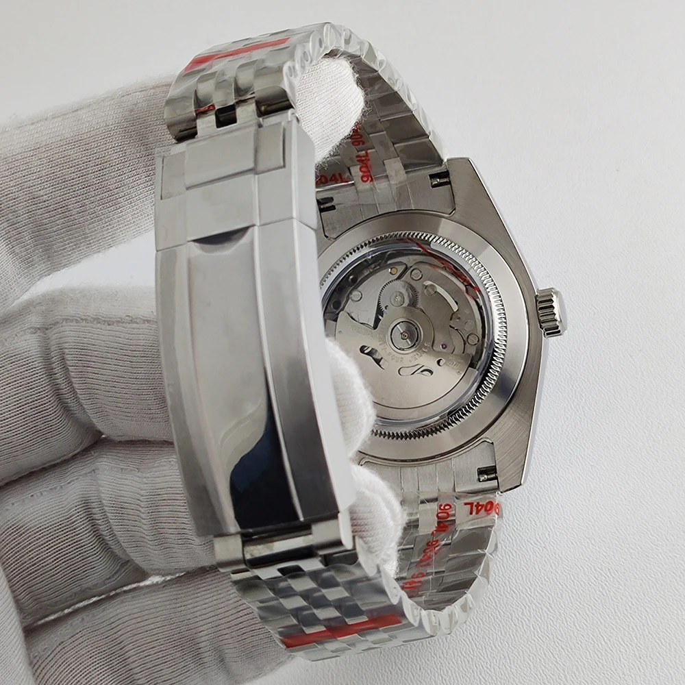 NH35 36mm/39mm Men's/Women's Automatic Mechanical Log Watch Sapphire Automatic Oyster Strap