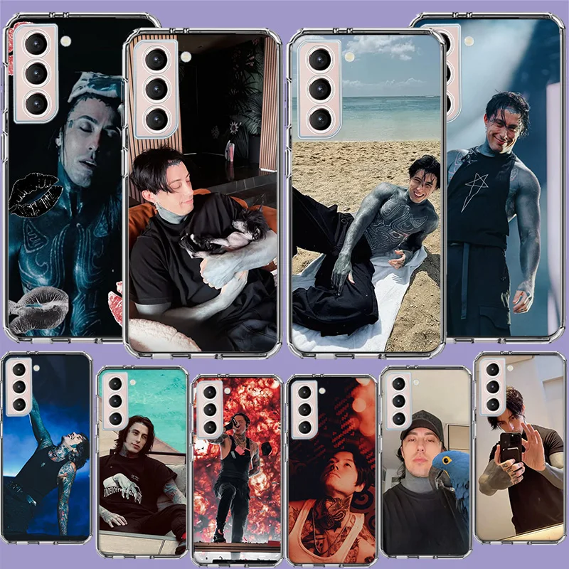 Singer R-Ronnie R-Radke Phone Case For Samsung A16 A26 A36 A56 A17 A15 A25 A35 A55 A14 A24 A34 A54 A04S A05S Galaxy Note 20 10 9