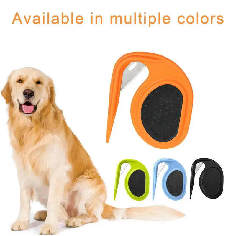 

Dog Comb Effective Pet Mat Splitter Effective Open Knot And Undercoat Comb Hair Clippers For Pet Grooming And Hair Removal