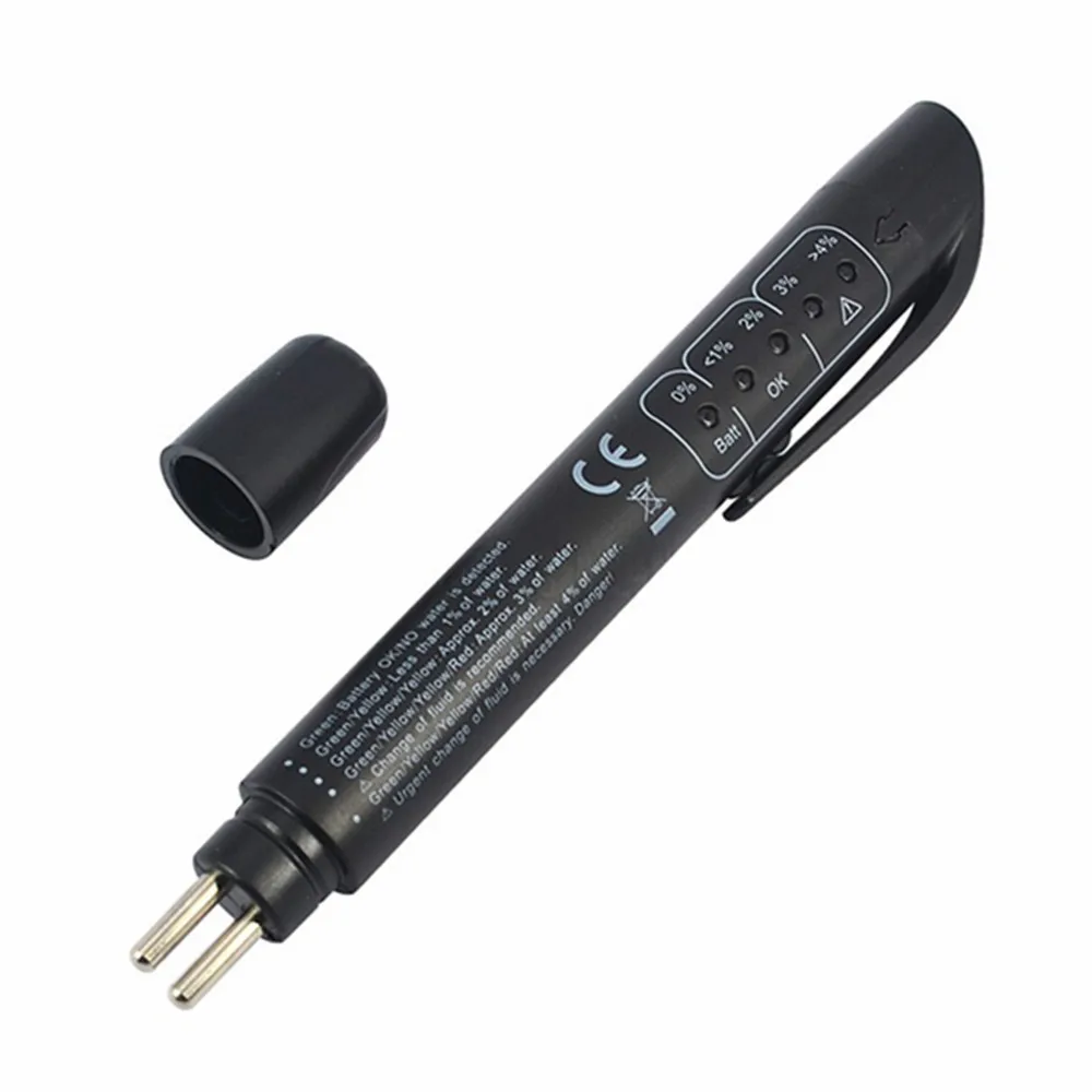 2024 Newest Universal Brake Fluid Tester Oil Quality Check Pen Car Brake Liquid Digital Tester Vehicle Auto Testing Tool