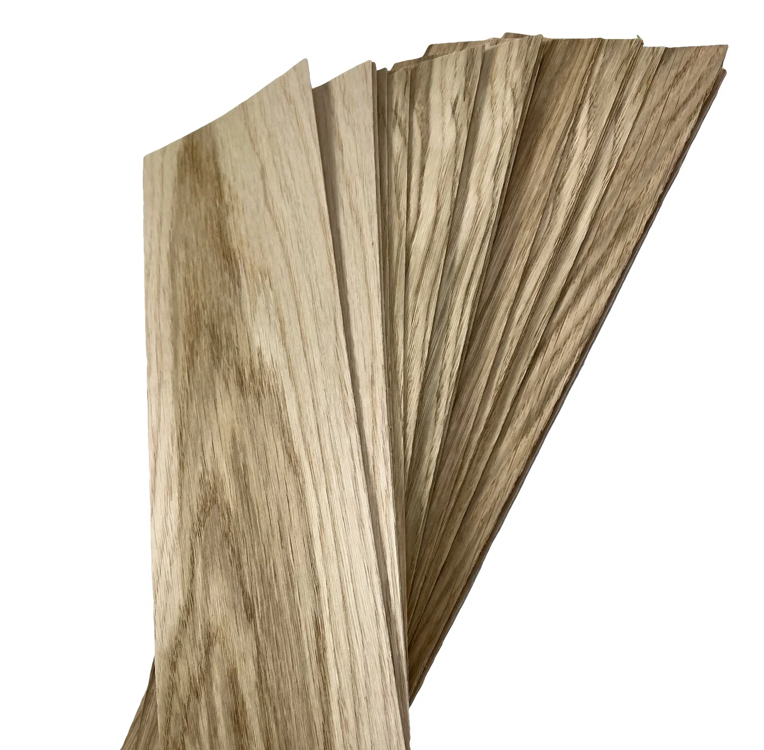 

AOE WOOD25pcs/lot 10x46cm Thickness:1mm European Oak Pattern Thin Wood Sheet Chips Board