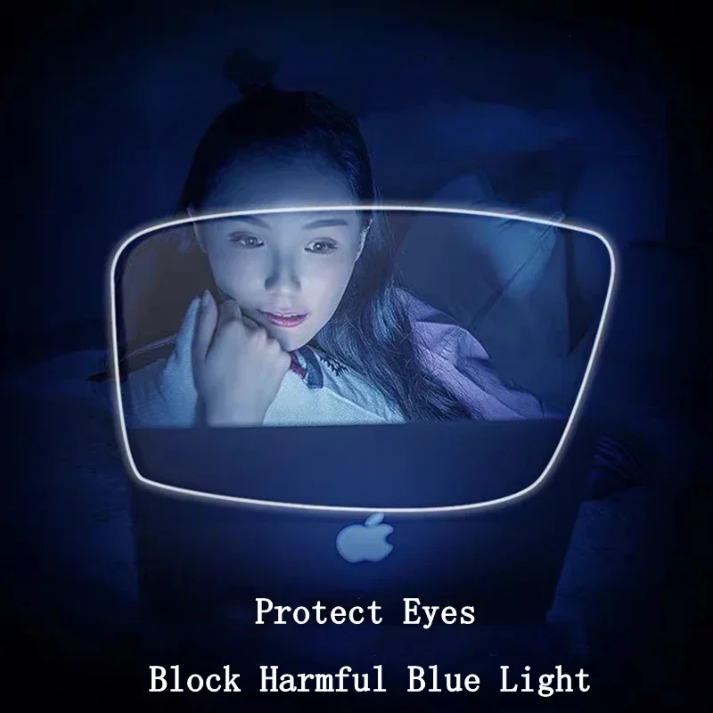 EOOUOOE 1.61 MR-8 1.67 1.74 Anti-blue Light Myopia, Hyperopia, Astigmatism Computer Protective Lens Coating Super Clear Lens