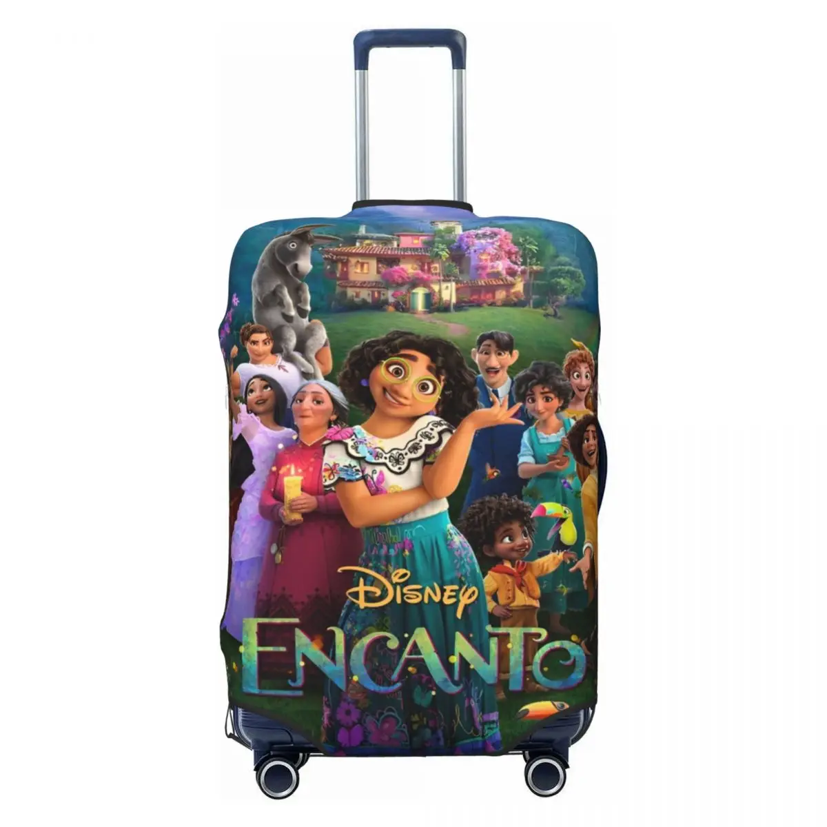 Encanto Magic Cartoon Kofferhoes Vakantie Praktische Bagagekoffer Reisbeschermer