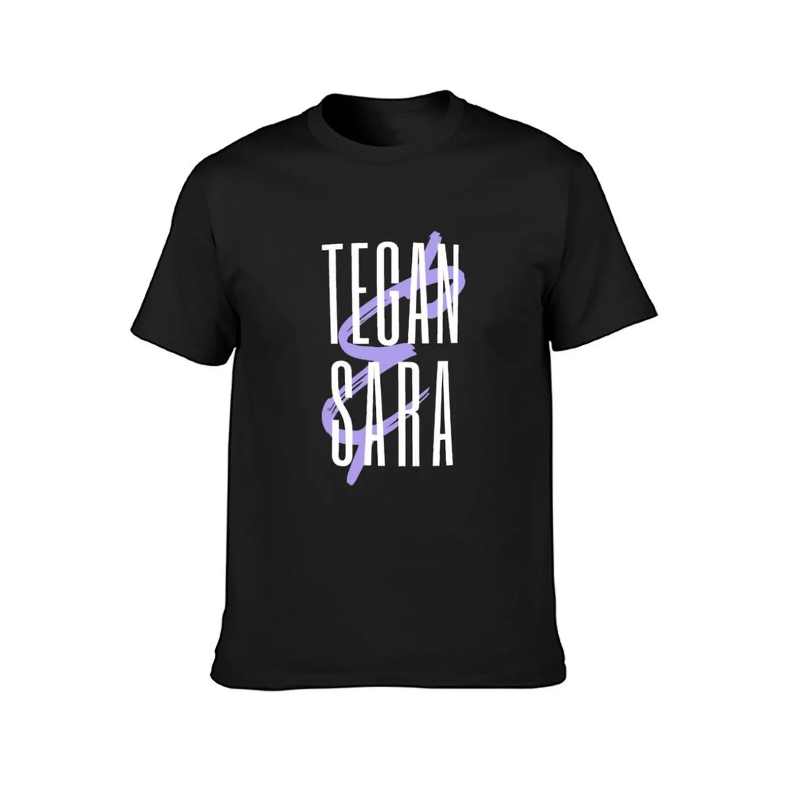 Tegan & Sara - Name Logo T-Shirt heavyweights summer clothes t shirts men