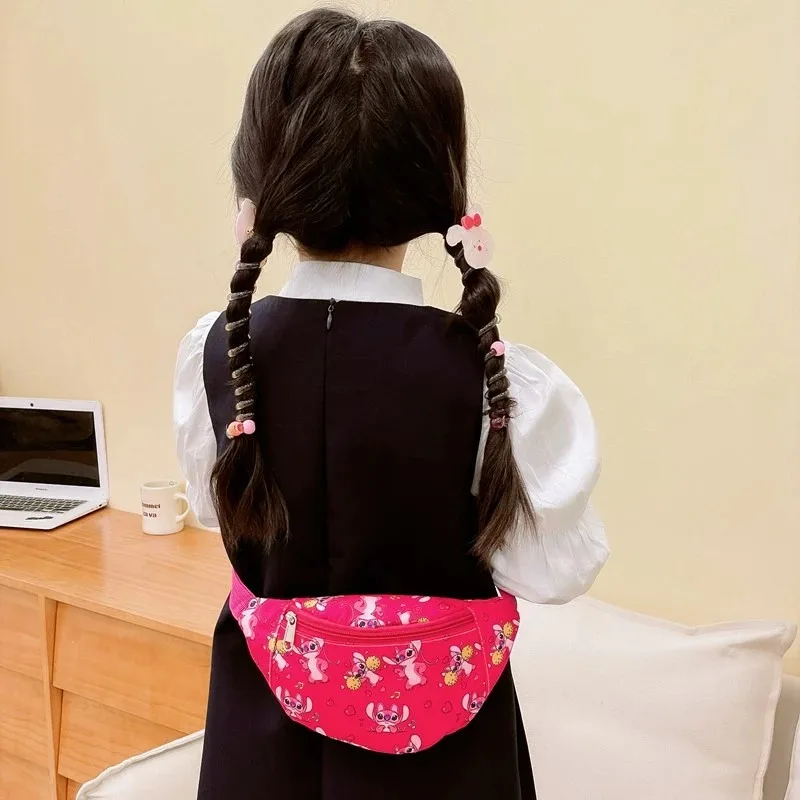 

Новая детская сумка через плечо для мальчиков и девочек с милой строчкой, уличная повседневная модная нагрудная сумка для девочек