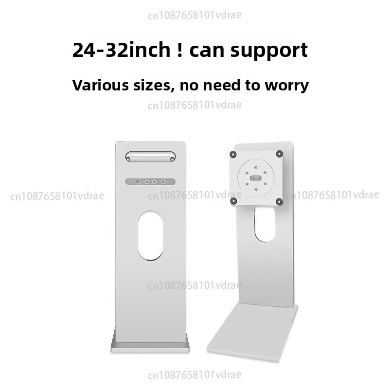 

27-inch and 32-inch Monitor Stand with XDR Style CNC-Machined Full Aluminum Alloy Base Rotatable and Height-Adjustable