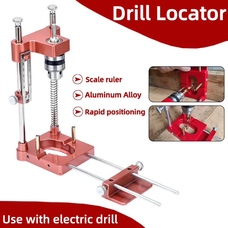 Imagem -05 - Portátil Carpintaria Locator Ferramenta de Perfuração Ajustável Madeira Buraco Locator Posicionamento Ferramenta de Carpintaria