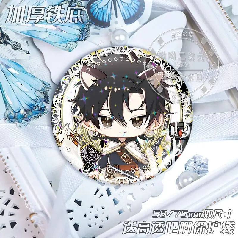 9 шт., аниме LINK CLICK Charles Lucas Jo, жесть, значок, брошь, мультяшные булавки, украшение «сделай сам», рюкзак, костюмы, аксессуары для одежды