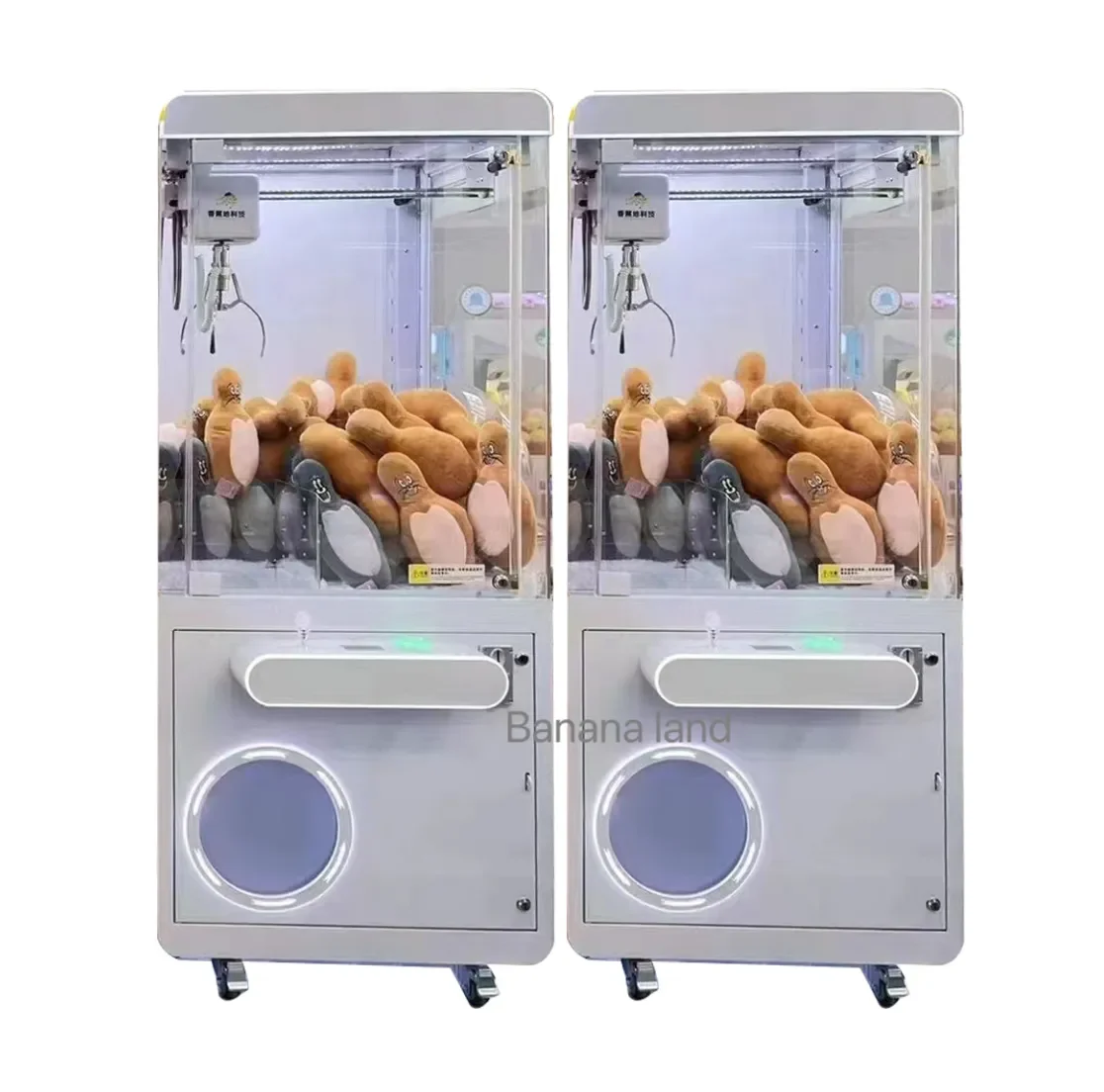 Amusement Metal dolls doll crane claw catcher games machine coin operated games toy arcade claw crane game machine