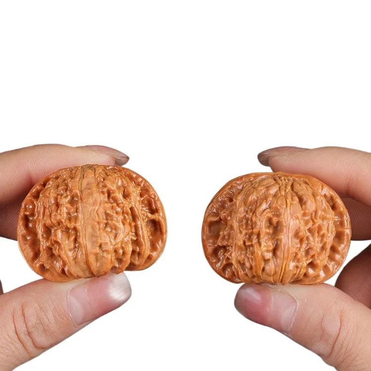 Natural Collectible White Lion Head Wenwan Walnuts Pair Handheld Toy Nice Gift For Adults Stress Relief Multiple Sizes Available