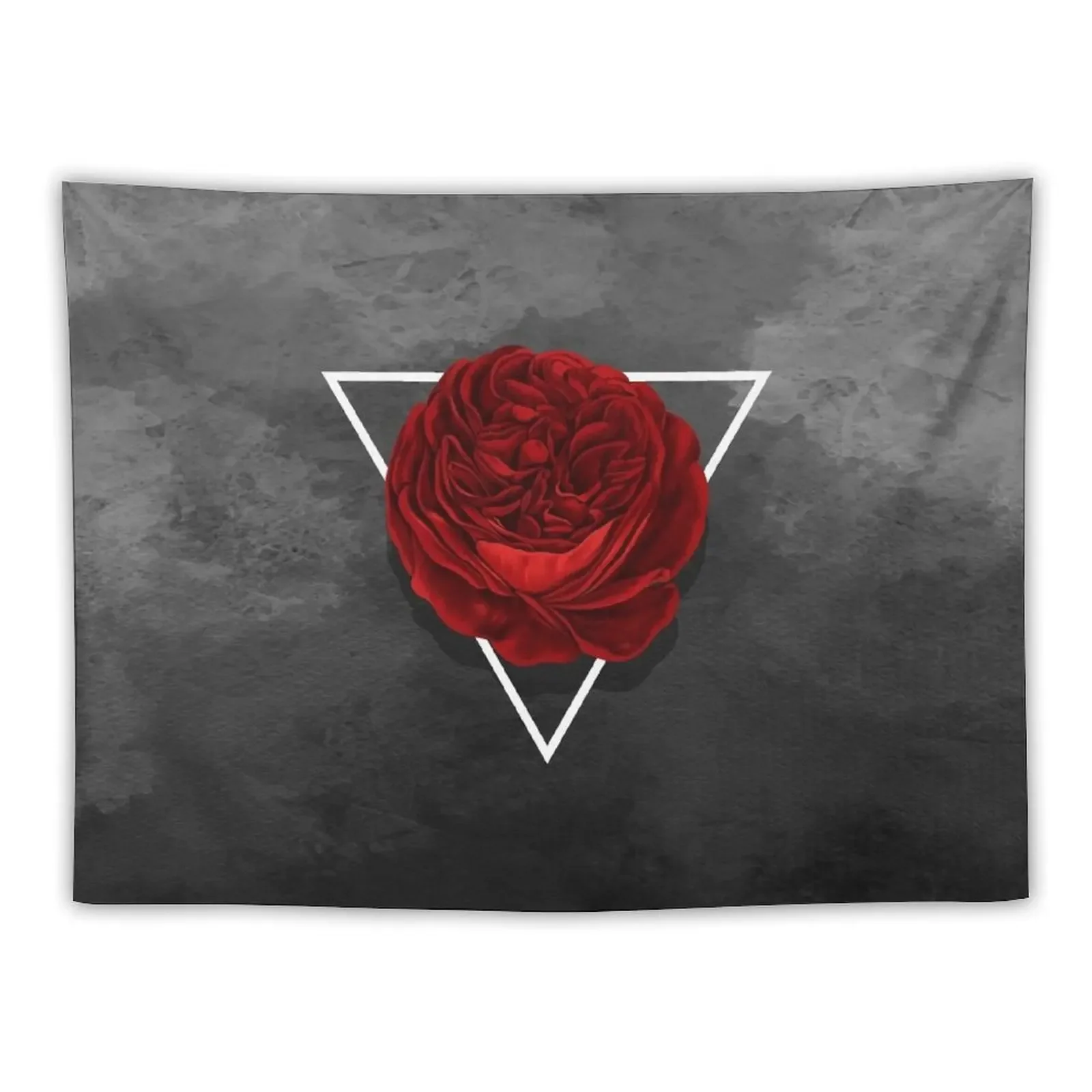 The Rose (black version) Tapestry Japanese Room Decor Wall Mural Decoration For Bedroom Tapestry