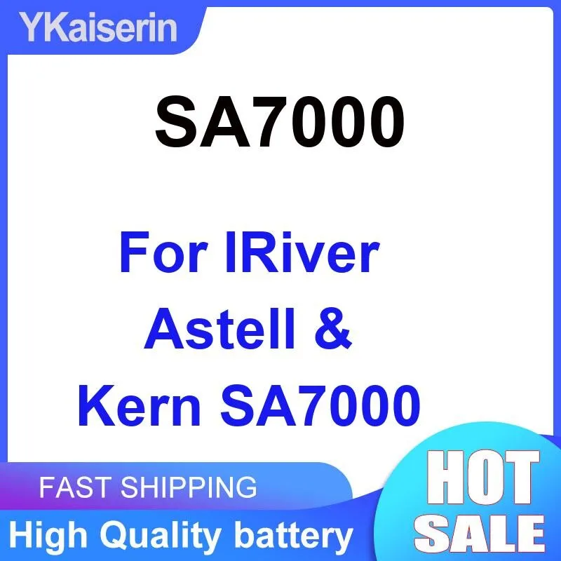 

Portable For Iriver Astell & Kern SA7000 3000Mah Player Battery