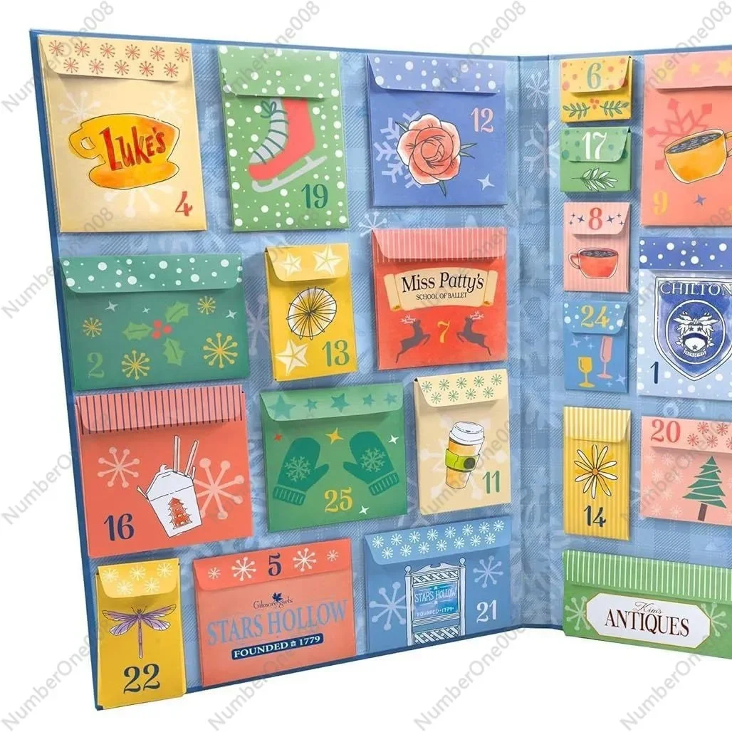 

Календарь - Адвент-календарь, бумажный подарок