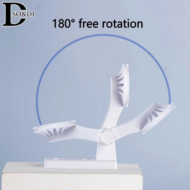 1Pcs Wall Mount Punch-free Bracket For Camera ABS Plastic Support Stand Base For Cloud Camera Security Surveillance Accessories