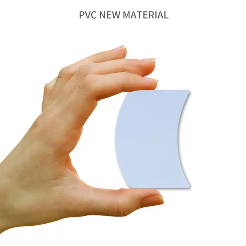 100 pcs/Lot 86x54x76mm White Blank PVC Plastic Cards Without Chip for Zebra ID Card Printer