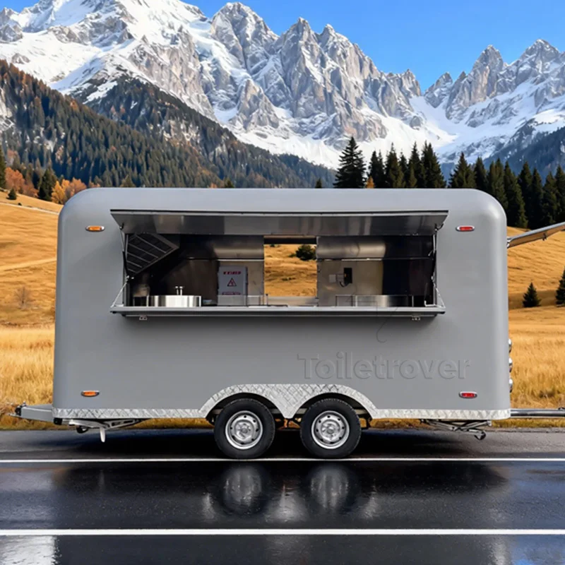 

Mobile Custom Fully Equipped Food Trucks Doner Kebab Burger Tacos Fried Chicken Cheap Food Trailers for Sale