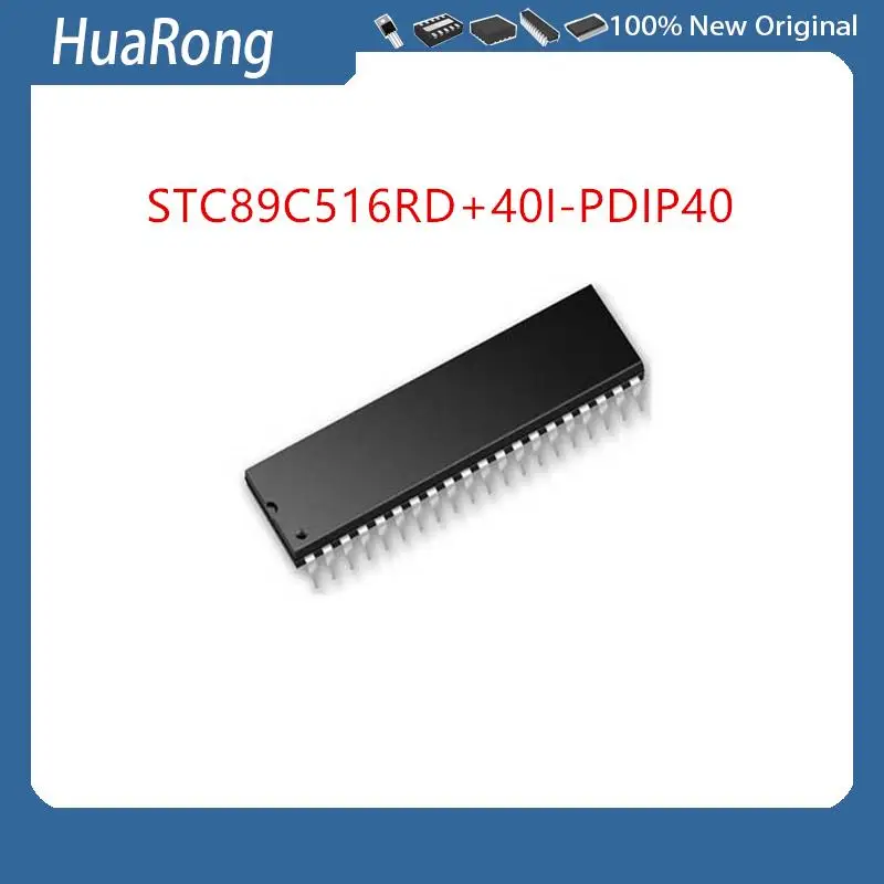 

10Pcs/Lot STC89C516RD+40I STC89C516 89C516RD C89C516 PDIP40