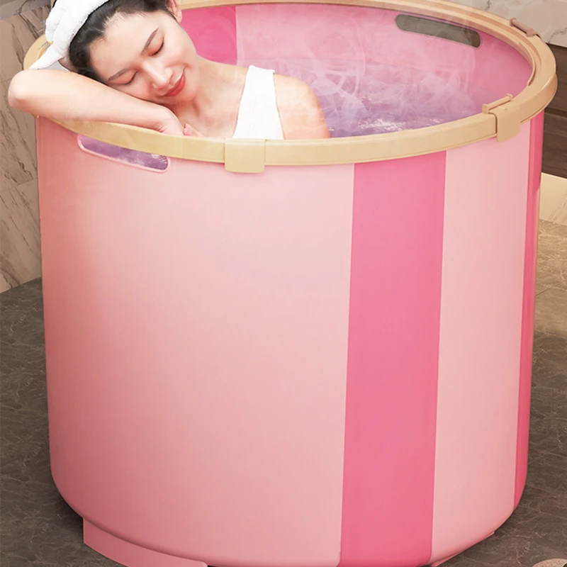 

Folding Bath Tubs Portable Bathtubs Fumigation Adult Outdoor Portable Bathtub Home Sauna Sauna