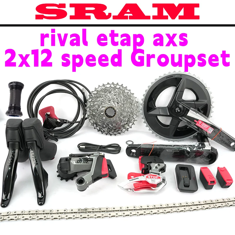 Axs 2x12 Sram Red Etap Axs Groupset Disc SRAM RED ETap AXS 2x12