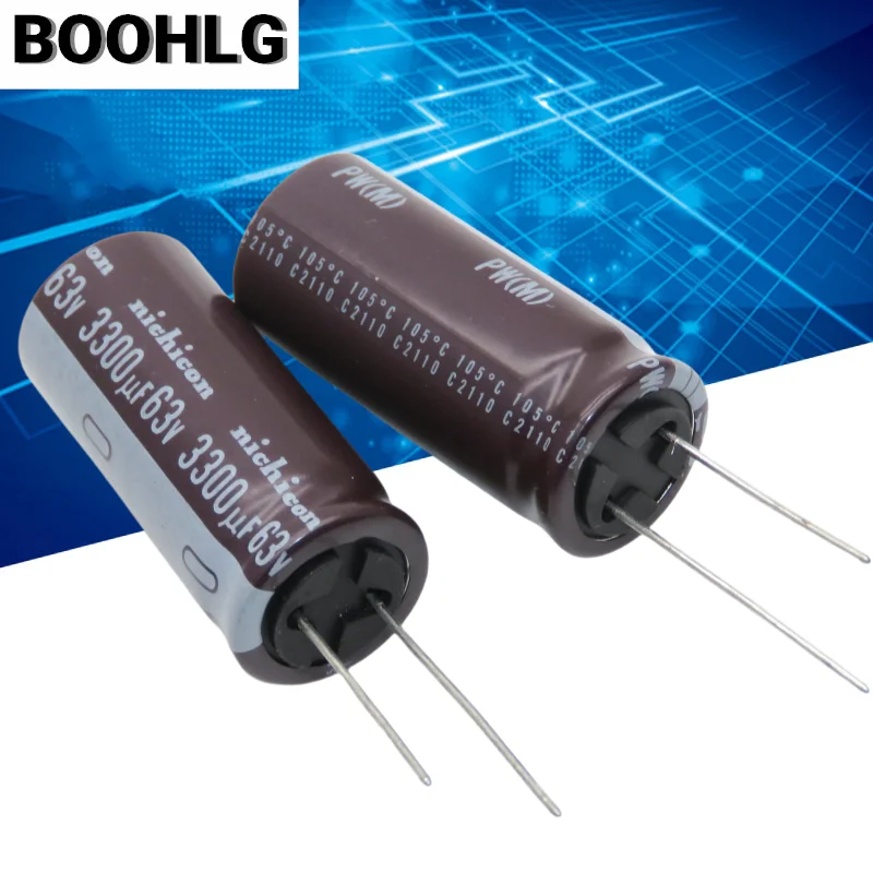 

5PCS original 3300UF 63V capacitor 63V 3300UF 18X40 PW high frequency low resistance