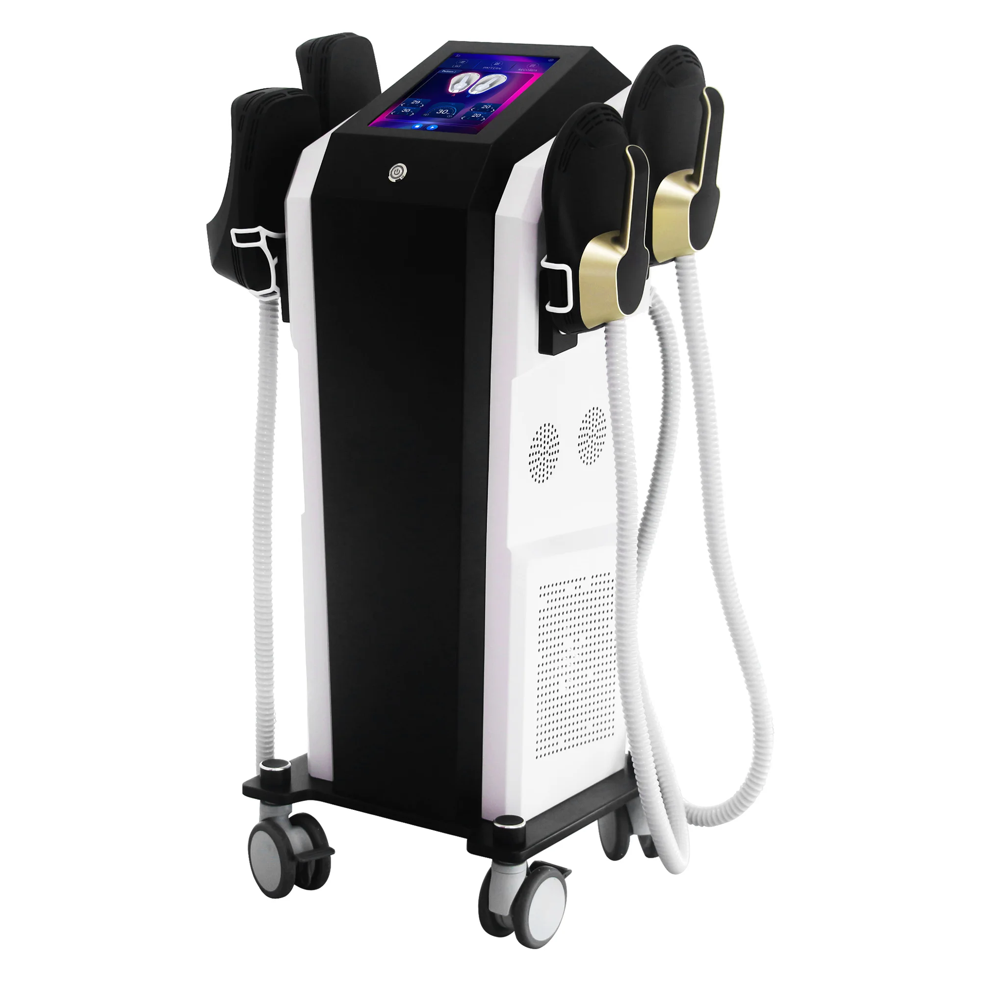 EMS Terapi Pemahat Otot Pelangsing Tubuh Profesional EMS Stimulator Otot Elektromagnetik Pengencangan Bokong