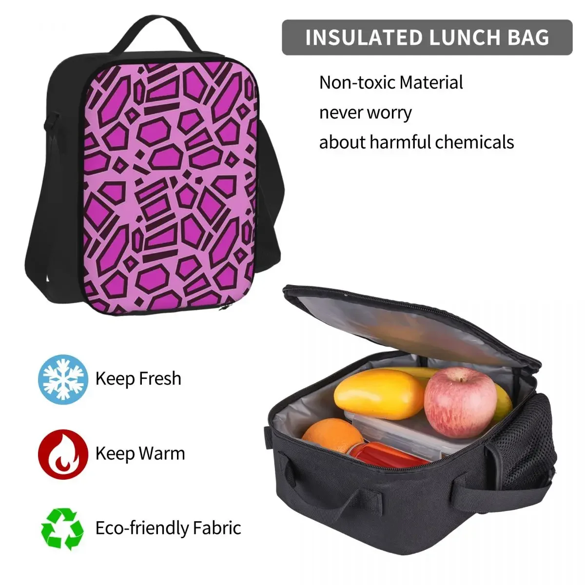 Kipo-mochila Rosa Mega Jaguar Spots para niños y niñas, bolsas escolares para estudiantes, bolsa de almuerzo, bolsa para bolígrafos, juego de tres piezas