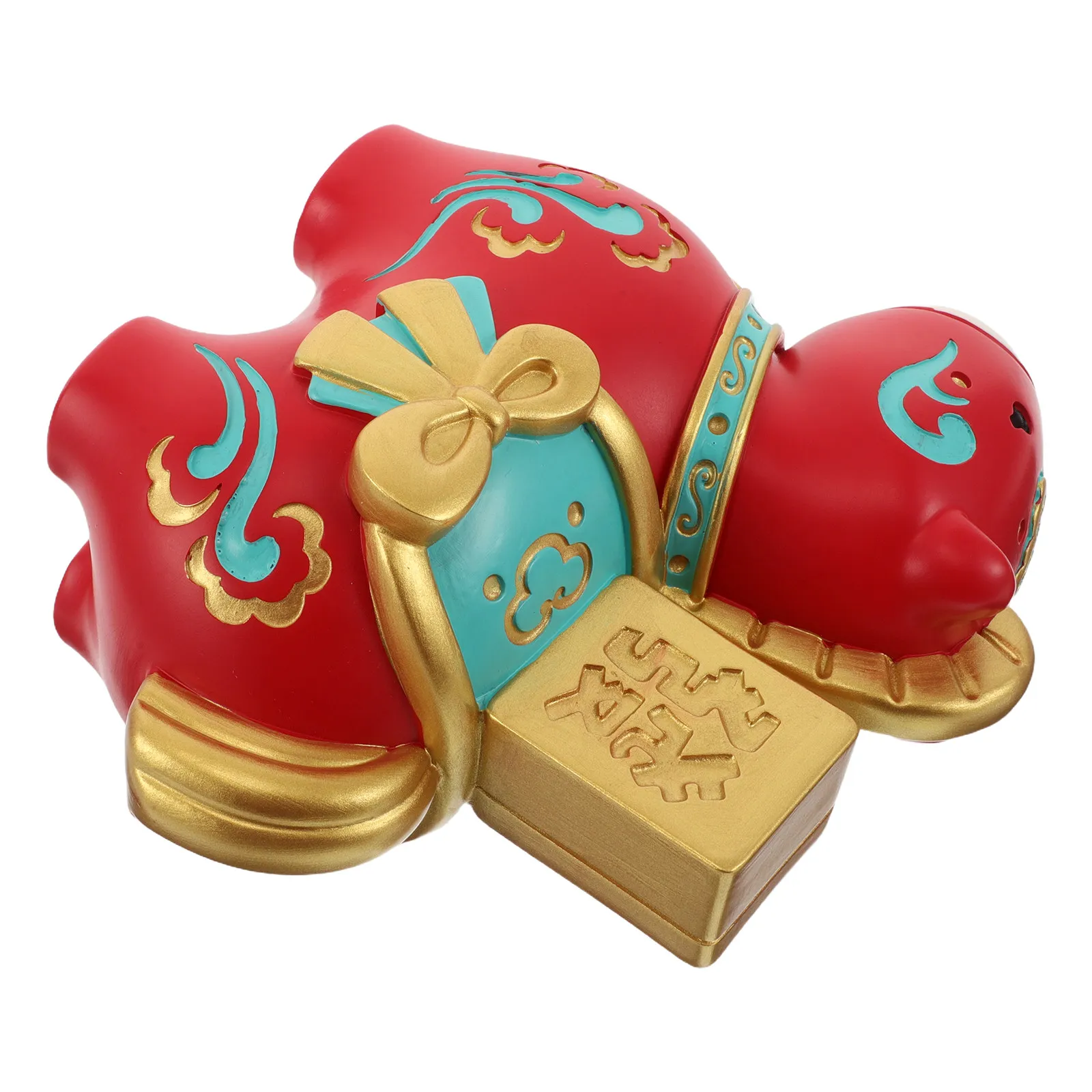 

Horse Chinese Zodiac Money Bank 2026 Cny Decor Resin Horse Savings Box for Kids Family Wealth Luck Feng Shui Statue Coin Storage