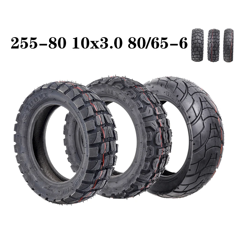 10 Inch Tires Electric Scooters 10X3.0 80/65-6 255X80 for Kugoo M4 Dualtron VICTOR LUXURY EAGLE Speedway 4 Zero 10X