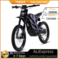 79BIKE Falcon Pro Electric Bike Motorcycles 5000W Brushless Gearless Motors 72V35AH Lithium Battery Adult Off Road Ebike