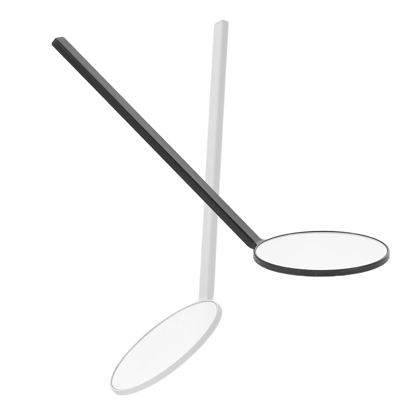 

2 шт. легких зеркала для наращивания ресниц, портативные, для полной проверки, для мастеров по наращиванию ресниц, салонные принадлежности, ручные