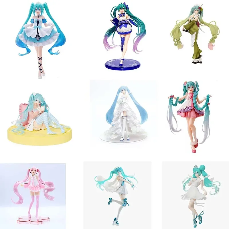 

Miku Sexy Anime Action Figure Adult PVC Model Collection Room Decoration Cute Doll Desktop Ornaments Tide Play Birthday Gifts