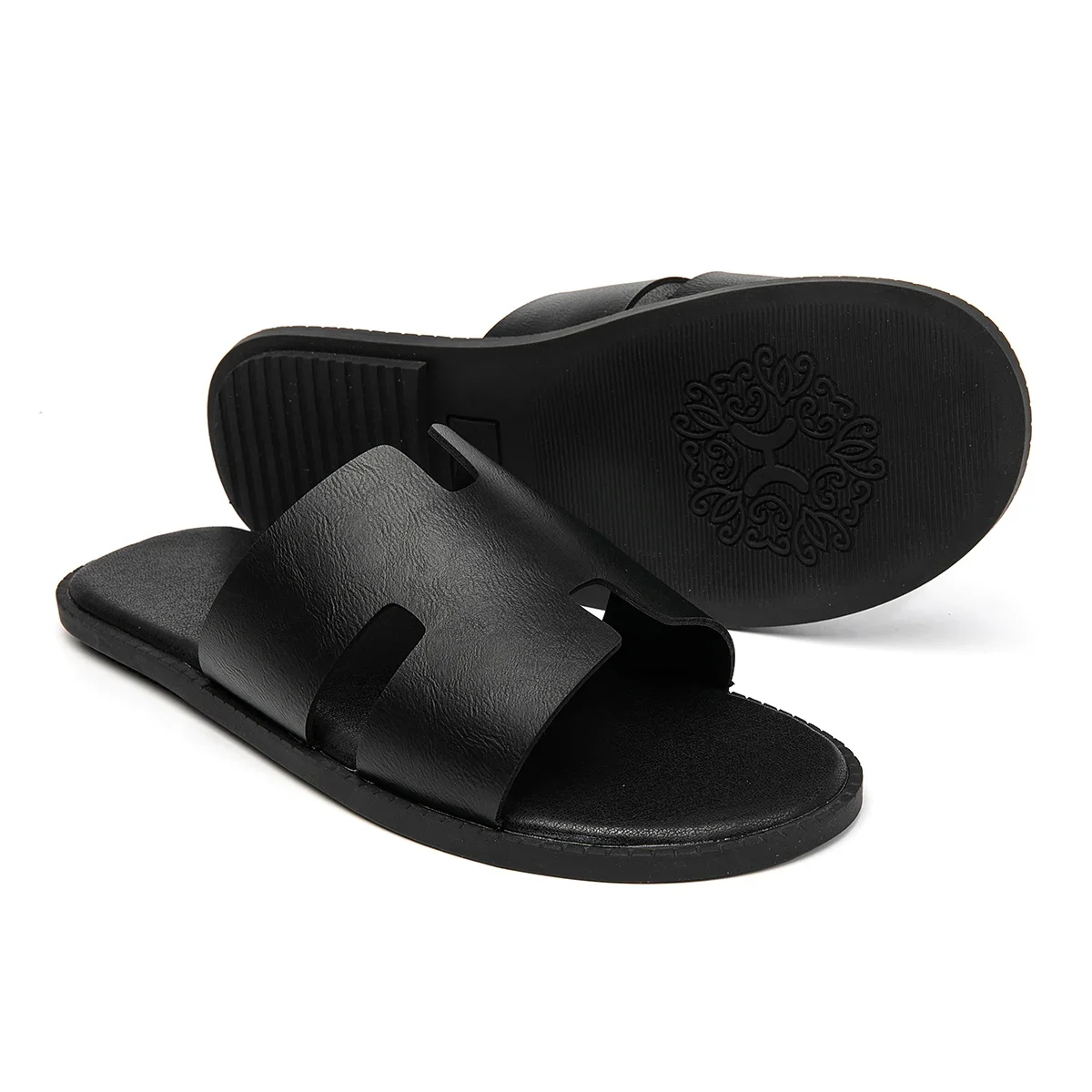 Neue Herren-Alltagsschuhe, Badezimmer- und Outdoor-Freizeitsandalen, rutschfest und verschleißfest, leichte, coole Herren-Slipper. – Detail 10