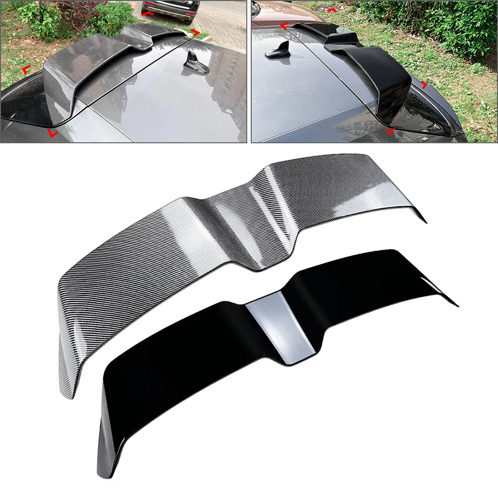 Car Rear Roof Spoiler Wing Lip Trim Accessories For Audi A3 S3 RS3 8Y 5Door Sportback 2021 2022 2023 2024