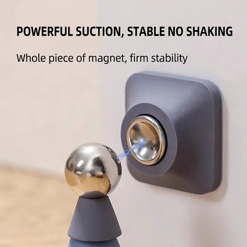 East Malaysia Modern Hotel Door Stop Non-porous Anti-collision Silicone Strong Magnetic Silent Touch Suction