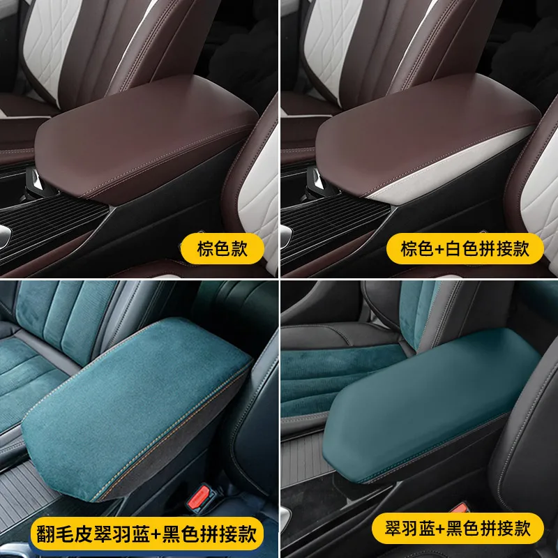 Geely Monjaro Manjaro KX11 Xingyue L Car Armrest Pad Center Console,Steering wheel pad,gear shift pad Protective Pad for Monjaro