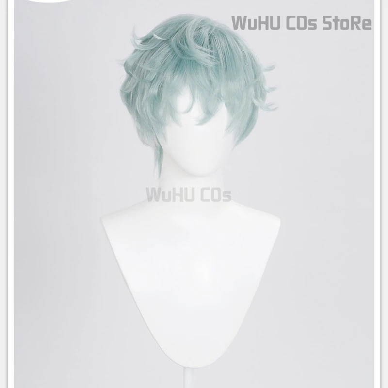 Till Anime Alien Stage Cosplay Prop New Wig Light Green Hair Men Stage Show Conmic-Con Christmas Holloween Customized