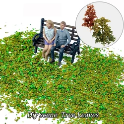 33ml/Bag Simulates Miniature Tree Plant Leaves Materials Model Diy Military Micro Diorama Scene Layout Kits