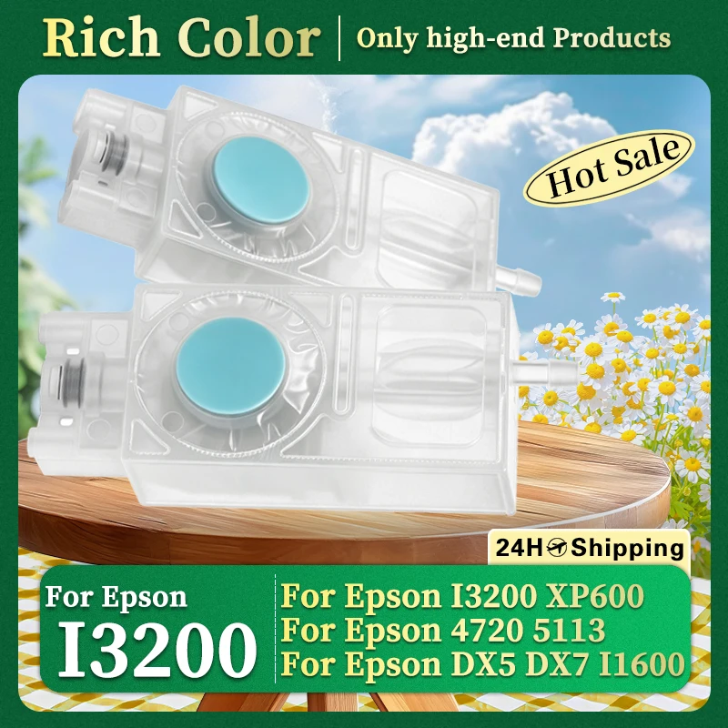 I3200 DX5 DX7 XP600 5113 Ink Damper Printhead Dumper Filter For Epson 4720 5113 Resistance Corrosion Ink Filter Solvent UV Ink