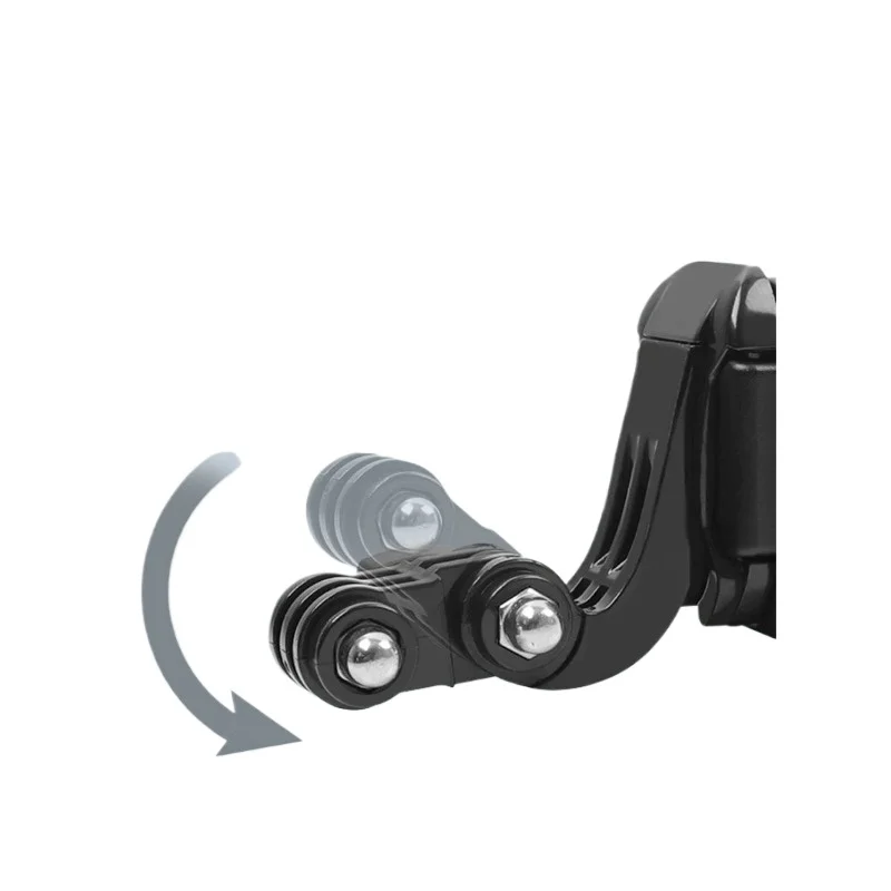 Helmet chin bracket for action camera motorcycle full helmet aluminum alloy accessories