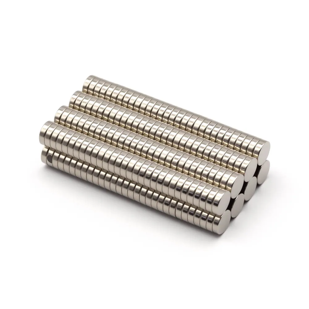 6x2mm supersterke neodymiummagneet N35 NdfeB permanente magnetische imanes ronde krachtige magneten koelkastmagneet - afbeelding 2