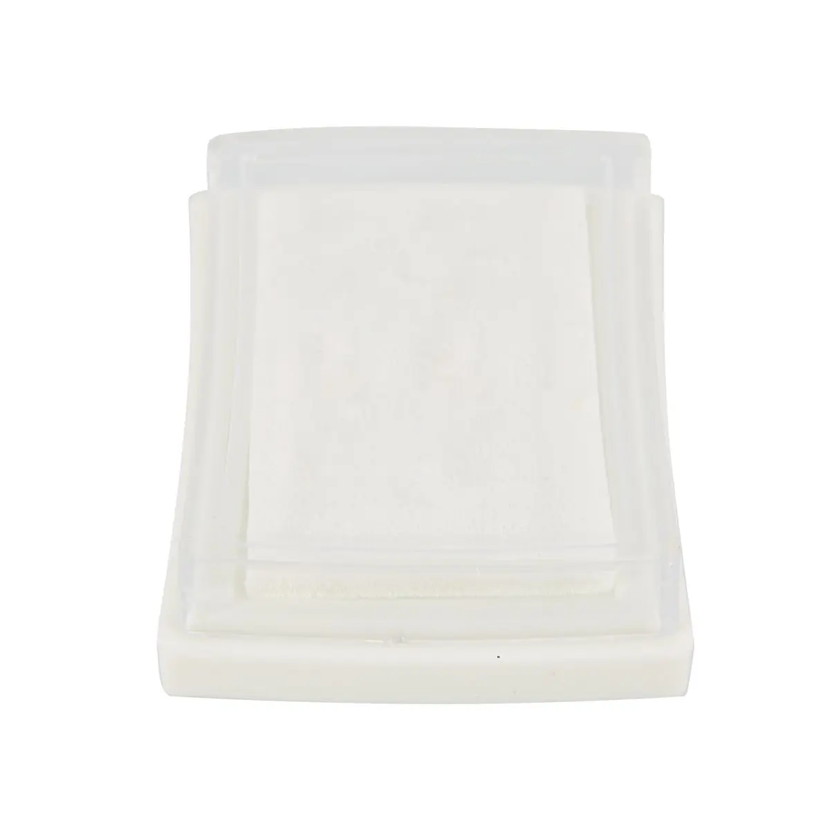✼7.2 x 5.2 x 2.1 cm Teachers Ink Stamp and Pad Kids Toy - White