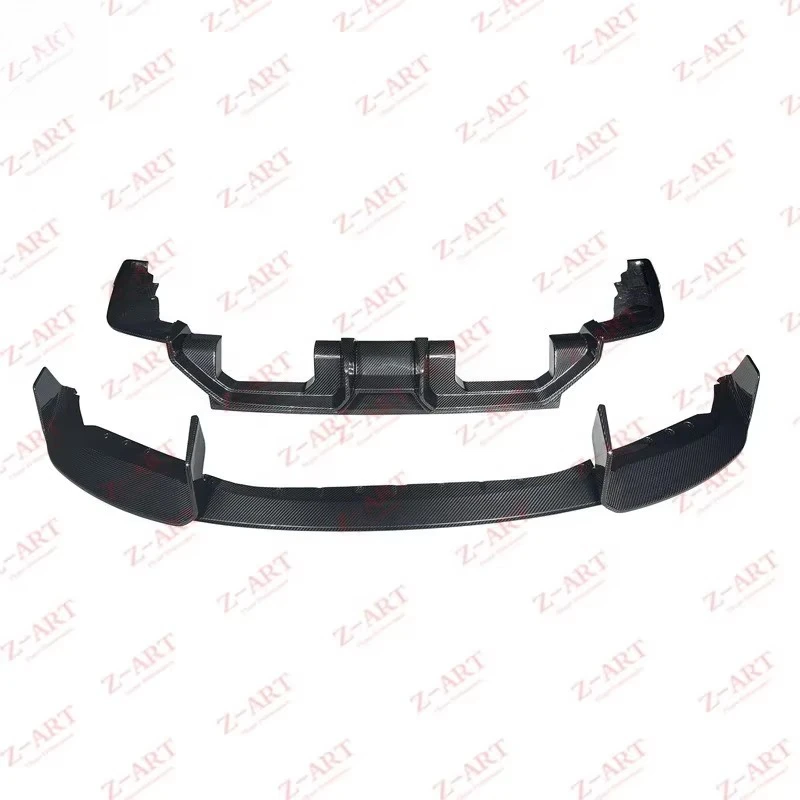2023+ M2 Dry Carbon Fiber Diffuser Body Kit for G87 Prepreg Carbon Fiber Front Lip Rear Diffuser for M2 Aerokit 2