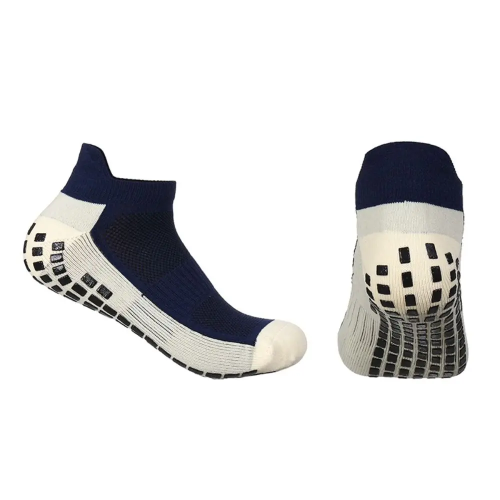 

1 Pair Sportswear Thickening Soccer Socks Towel Bottom Sweat Absorption Cycling Socks Antiskid Glue Sports Sock Hiking