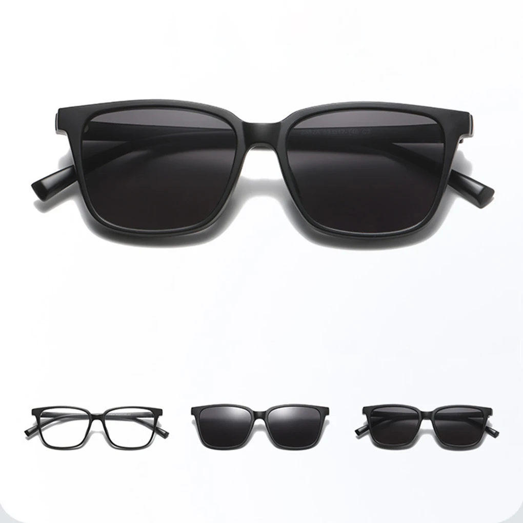 5pcs/set Impact-resistant Clip On Glasses Frame For Non-sliding Performance Daily Party Magnetic
