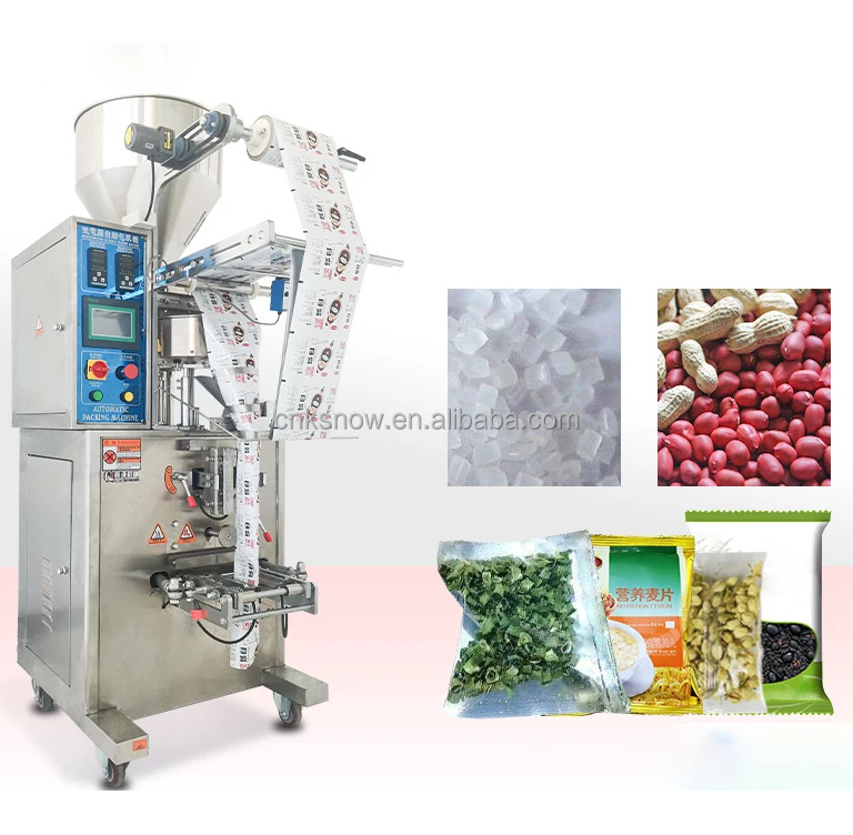 Vertical automatic sunflower seeds peanut sachet granule packing snacks nuts pouch pistachio peanuts bag grain packaging machine