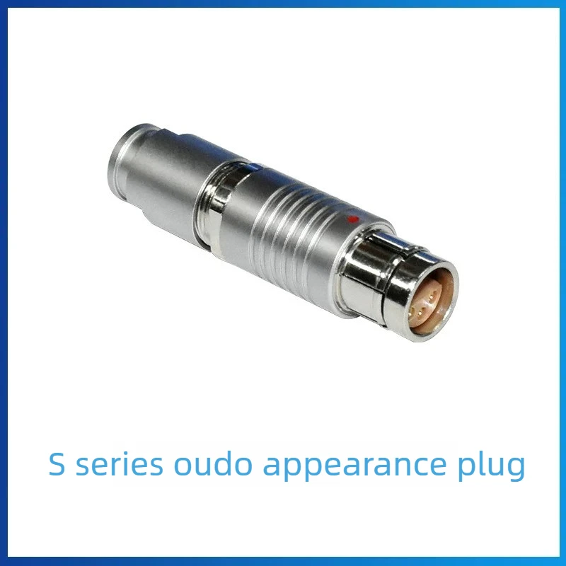0S 1S 2S Push Pull Self-locking Fischer Aviation Plugs Socket Compatible with REMO Remo Connectors 1-6Pin S Series ODU FFA Plugs