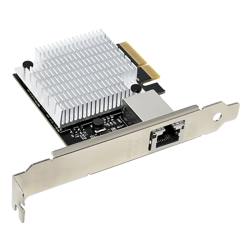 Imagem -04 - Sunweit-pcie Placa de Rede do Servidor Porta Única 10 Gigabit St7357 Aqc107s Pcie x4