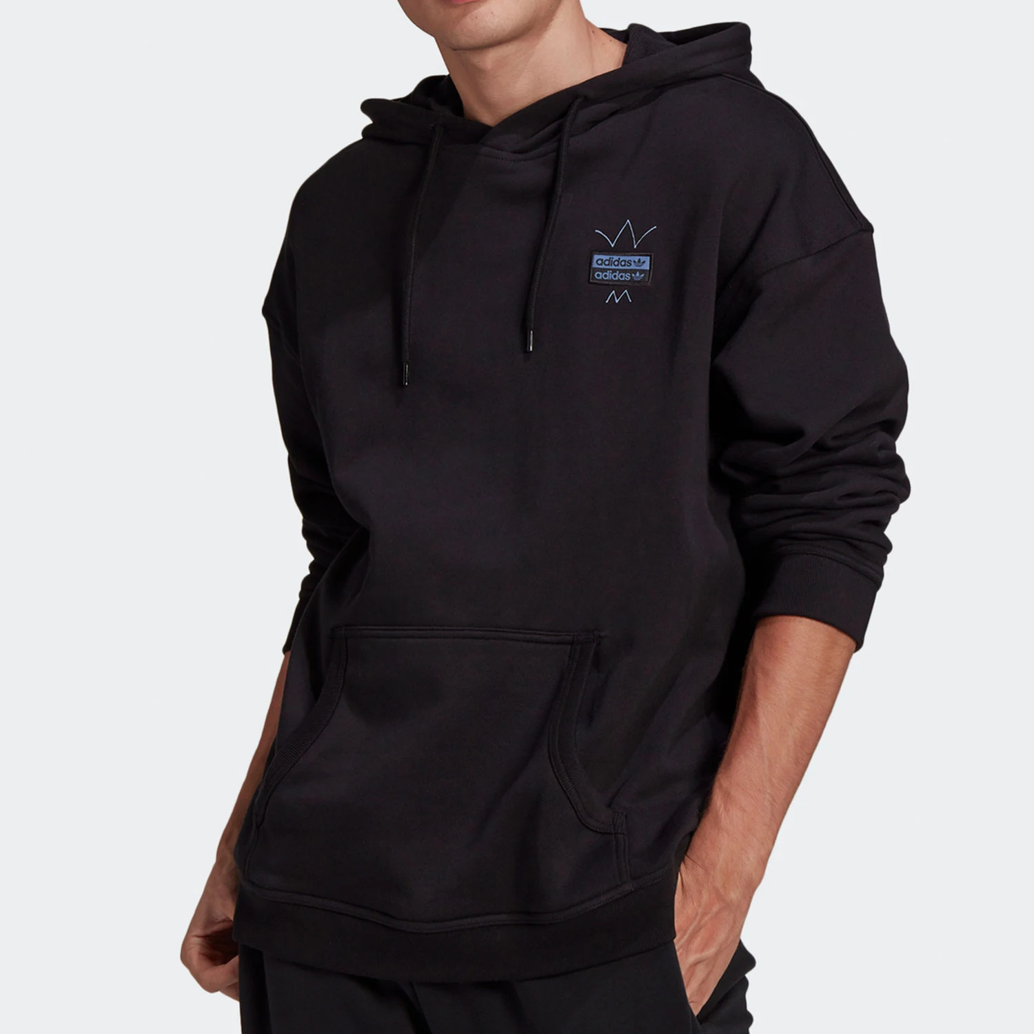 

Adidas оригинальная мужская дышащая толстовка с капюшоном GN3308