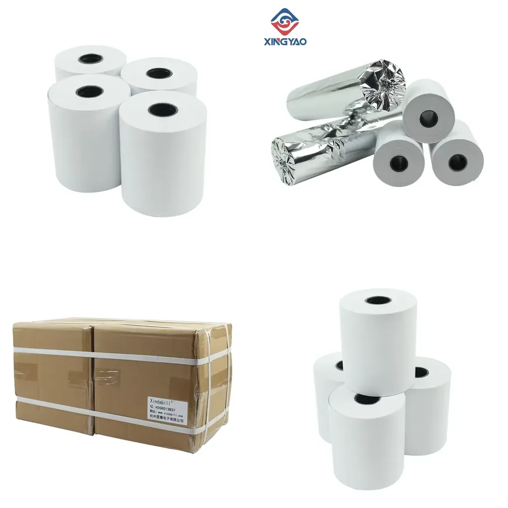 【2026】 57mm 80mm 70mm Thermal Paper Roll for l Cash Register Machine , POS, ATM System Serial Number Printing Receipt Paper