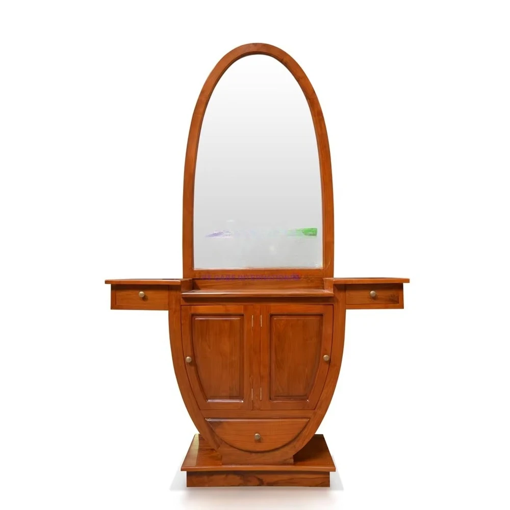 Modern design solid teak vanity stand, mirror cabinet, drawer bathroom vanity
